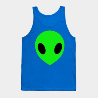 Minimalist Alien Head Tank Top